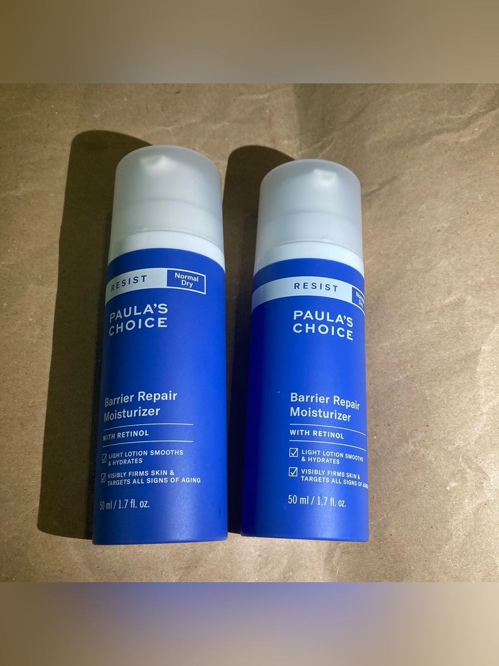 2 x paula's choice barrier repair moisturizer